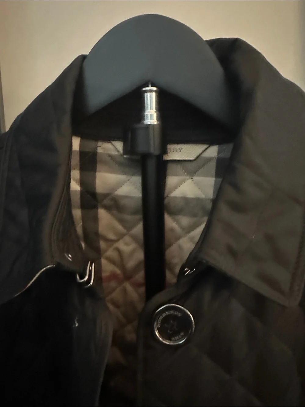 Burberry Brit Quilted Women’s Blazer Jacket - Size 14 - Authentic
